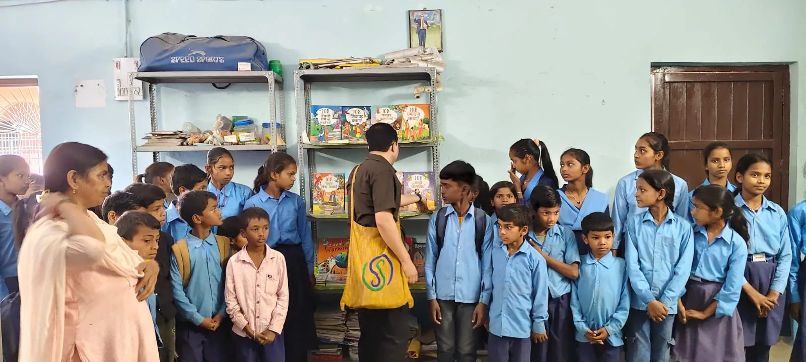A well-stocked library opens doors to knowledge, creativity, and brighter futures.